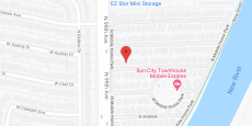 S C Townhouse Mobile Estates in google map