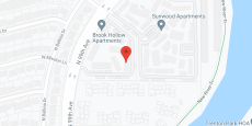 Brook Hollow Apartments in google map