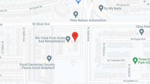 Map of the neighborhood around Good Shepherd Peoria