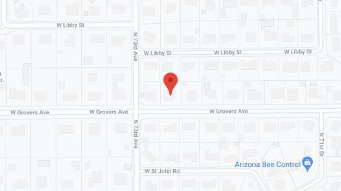 Map of the neighborhood around Grovers Terrace