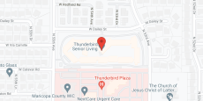Thunderbird Senior Living in google map