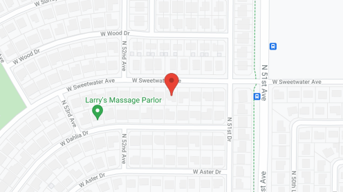 Map of the neighborhood around Valley Oasis Adult Care Home