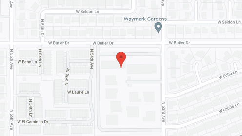 Map of the neighborhood around Waymark Gardens - HUD