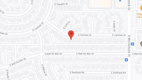 Map of the neighborhood around Asela's Care Home - Carmen