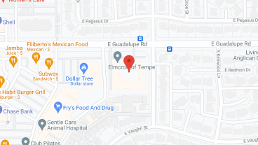Inspirations of Tempe in google map