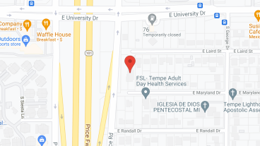Shared Living for the Elderly in google map