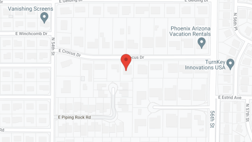 Map of the neighborhood around Sage House Crocus