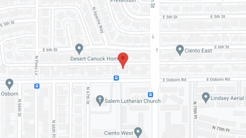 Map of the neighborhood around Better Living Home