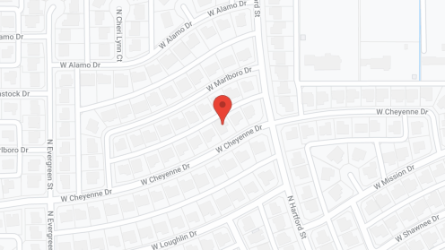 Map of the neighborhood around Villa Jean