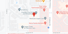 Chandler Post Acute and Rehabilitation in google map