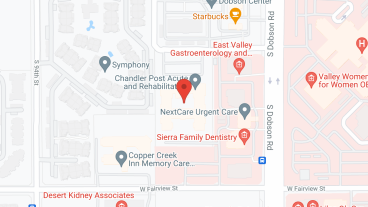 Chandler Post Acute and Rehabilitation in google map
