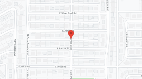 Map of the neighborhood around Palm View Apartments