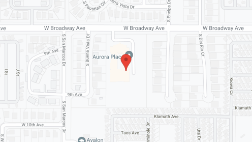 Map of the neighborhood around Avista Apache Junction