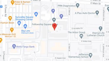 Fellowship Square- Mesa in google map