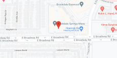 Brookdale Springs Mesa in google map