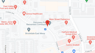 Discovery Point Retirement Community in google map