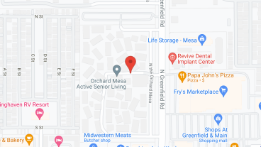 Orchard Mesa Active Senior Living in google map