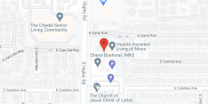 Visions Senior Living at Mesa in google map