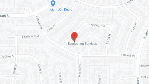 Map of the neighborhood around Everlasting Services At Ahwatukee