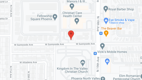 Map of the neighborhood around Christian Care Manor