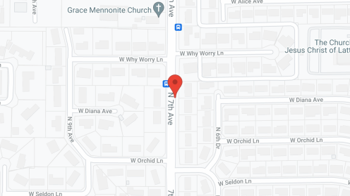 Map of the neighborhood around Orchid Care Park Home