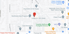 The Lodge at 14th Street in google map