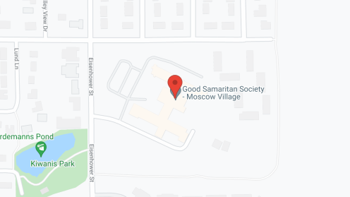 Map of the neighborhood around Good Samaritan Village