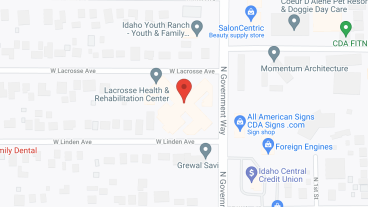 Lacrosse Health and Rehab Center in google map
