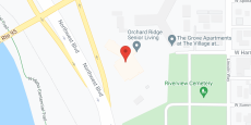 Orchard Ridge Senior Living in google map