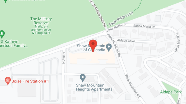 Shaw Mountain of Cascadia in google map