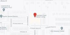 Overland Court Senior Living in google map