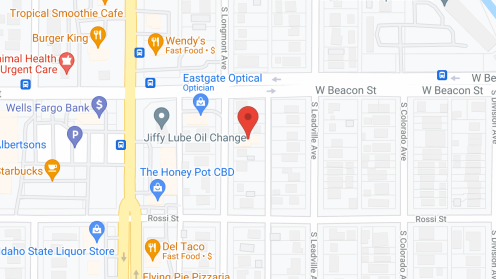 Map of the neighborhood around Park Center Assisted Living