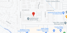Heatherwood Senior Living in google map