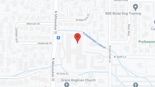 Map of the neighborhood around Truewood by Merrill, Boise