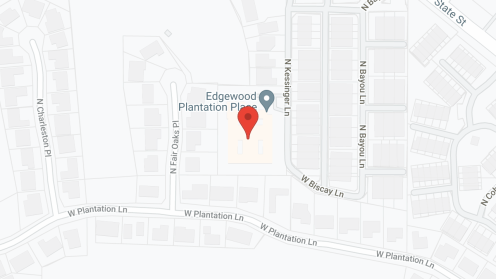 Map of the neighborhood around Edgewood Plantation Place, LLC