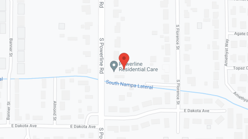 Map of the neighborhood around Powerline Residential Care