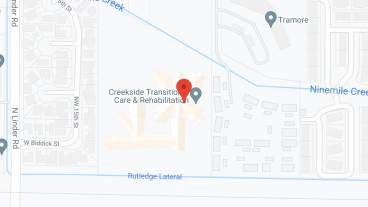 Creekside Transitional Care and Rehabilitation in google map