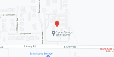 Copper Springs Senior Living in google map