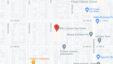 Burley Care Ctr in google map