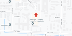 Heritage Assisted Living of Twin Falls in google map