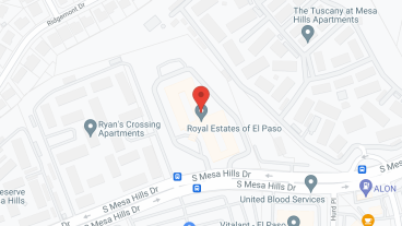 Royal Estates of El Paso in google map