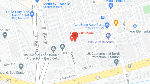 Map of the neighborhood around Catholic Diocese Home For Aged