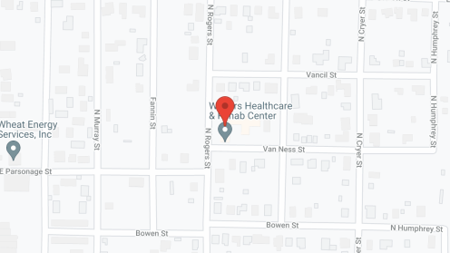 Map of the neighborhood around Senior Citizens Nursing Home