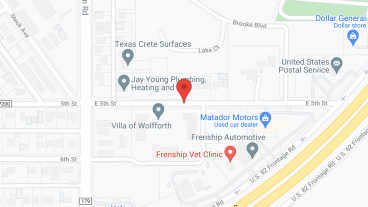 Villa Residential at Wolfforth in google map