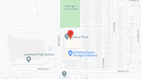 Map of the neighborhood around Hickory Terrace