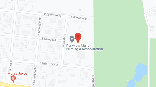 Map of the neighborhood around Parkview Manor