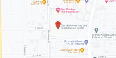 Oak Manor Nursing Center in google map