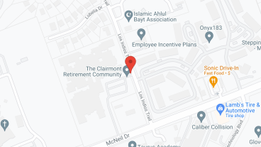 The Clairmont Retirement Community in google map