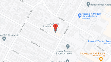Barton Hills Assisted Living in google map