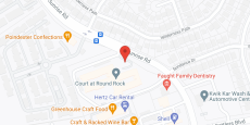 Court at Round Rock in google map